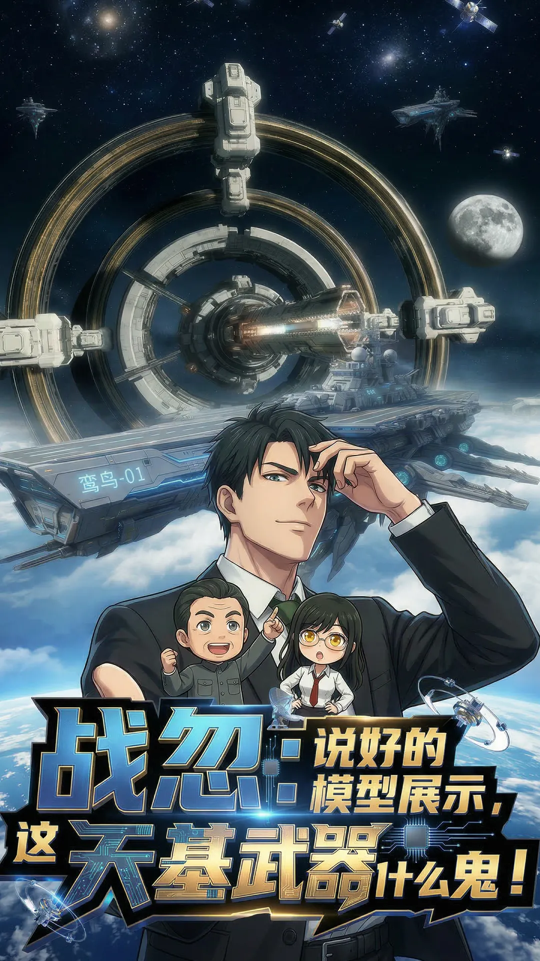 战忽：说好的模型展示，这天基武器什么鬼！